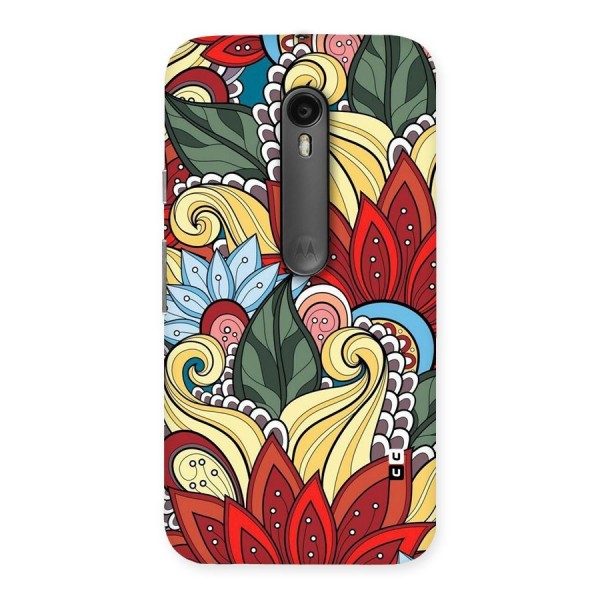 Cute Doodle Back Case for Moto G Turbo
