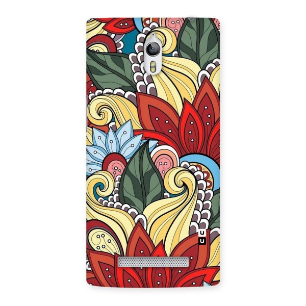 Cute Doodle Back Case for Oppo Find 7
