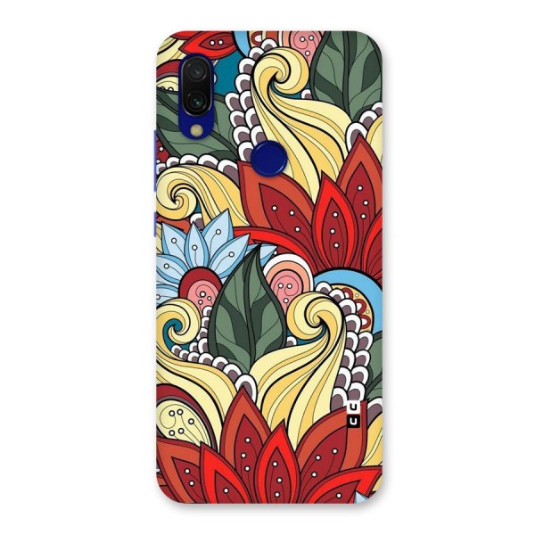 Cute Doodle Back Case for Redmi 7