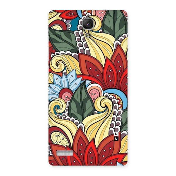 Cute Doodle Back Case for Redmi Note