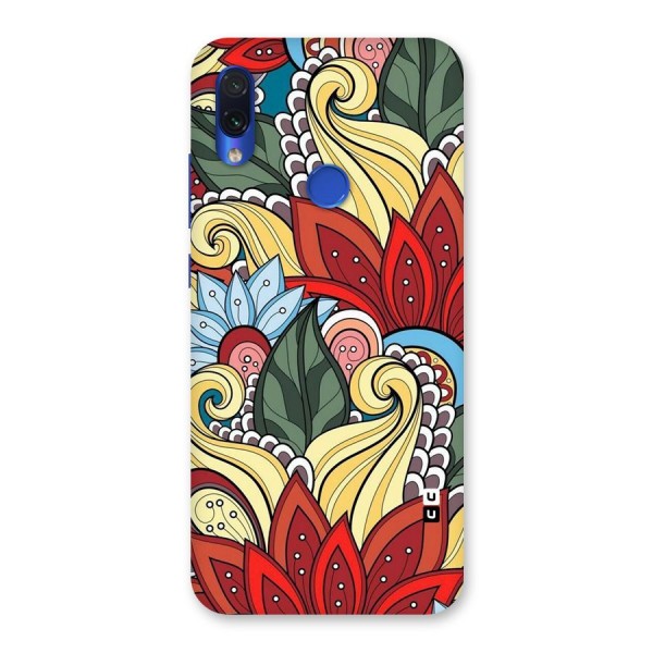 Cute Doodle Back Case for Redmi Note 7