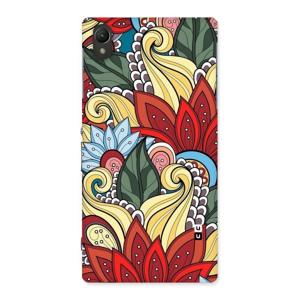 Cute Doodle Back Case for Sony Xperia Z1