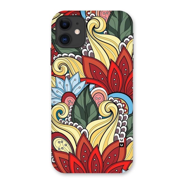 Cute Doodle Back Case for iPhone 11