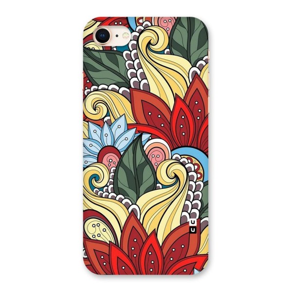 Cute Doodle Back Case for iPhone 8