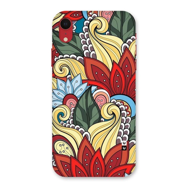Cute Doodle Back Case for iPhone XR