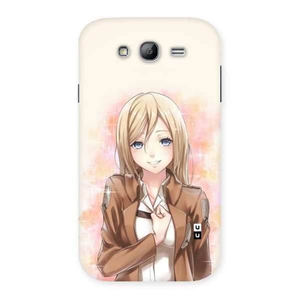 Cute Girl Art Back Case for Galaxy Grand Neo Plus