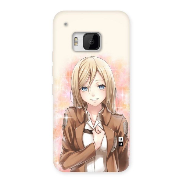 Cute Girl Art Back Case for HTC One M9