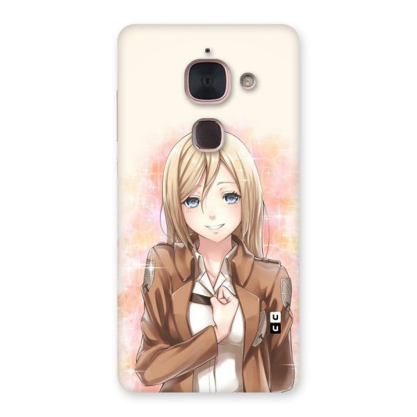 Cute Girl Art Back Case for Le Max 2