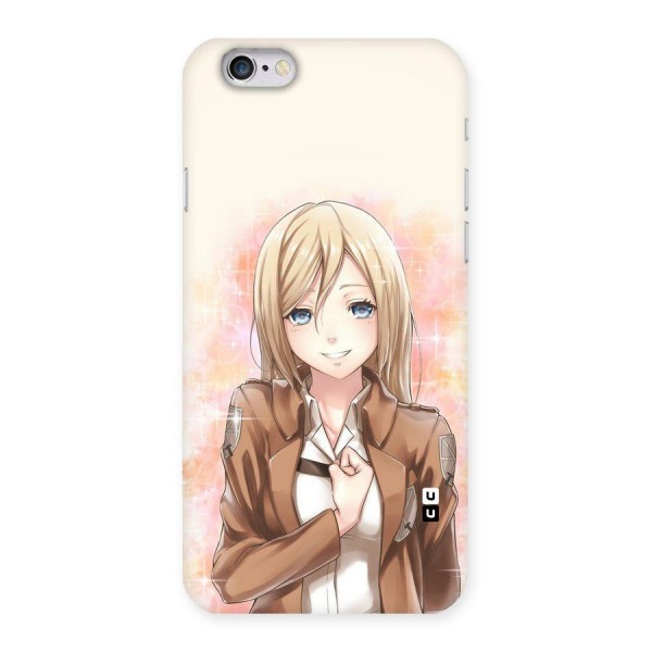 Cute Girl Art Back Case for iPhone 6 6S