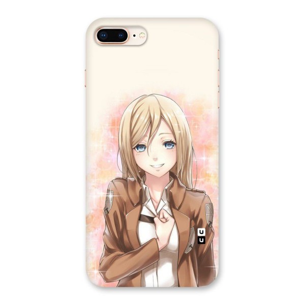 Cute Girl Art Back Case for iPhone 8 Plus