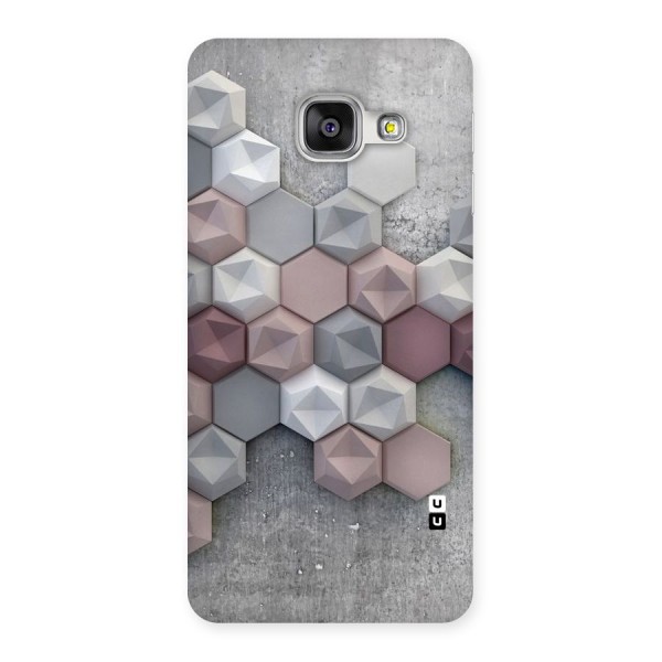 Cute Hexagonal Pattern Back Case for Galaxy A3 2016