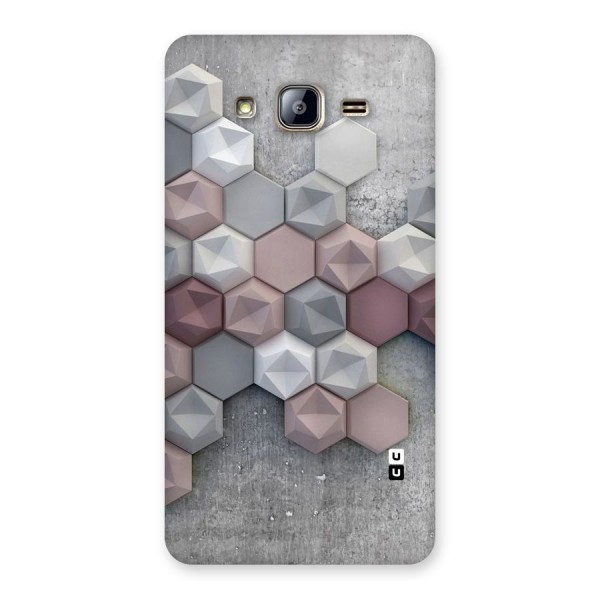 Cute Hexagonal Pattern Back Case for Galaxy On5