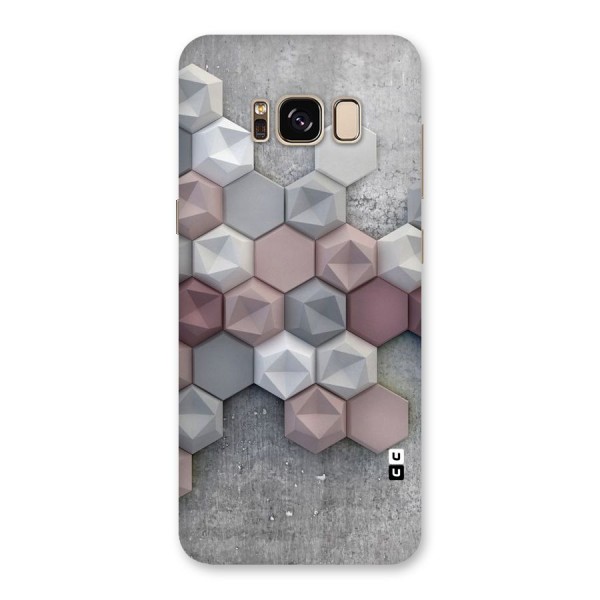 Cute Hexagonal Pattern Back Case for Galaxy S8
