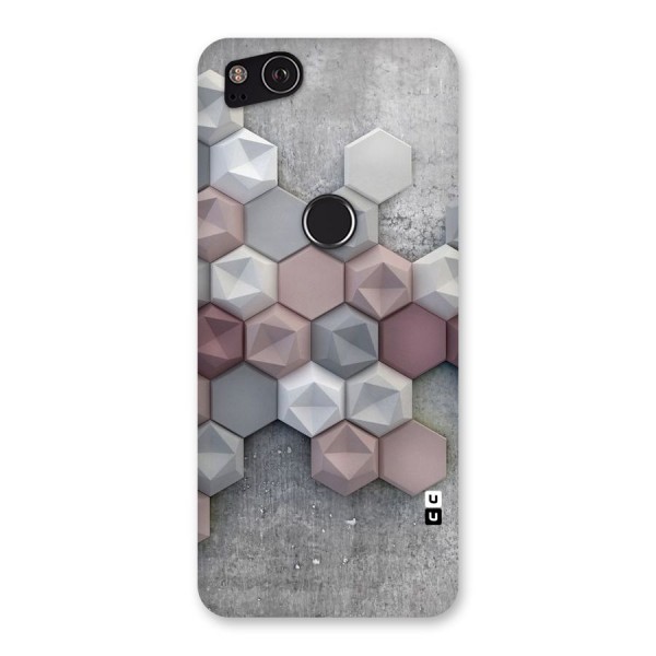 Cute Hexagonal Pattern Back Case for Google Pixel 2