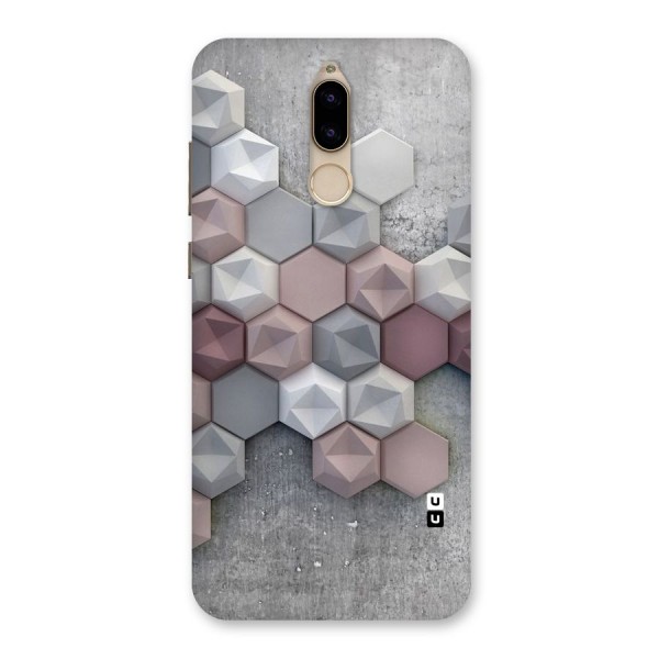 Cute Hexagonal Pattern Back Case for Honor 9i