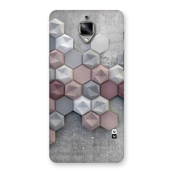 Cute Hexagonal Pattern Back Case for OnePlus 3