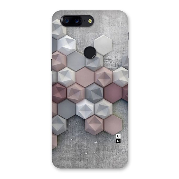 Cute Hexagonal Pattern Back Case for OnePlus 5T