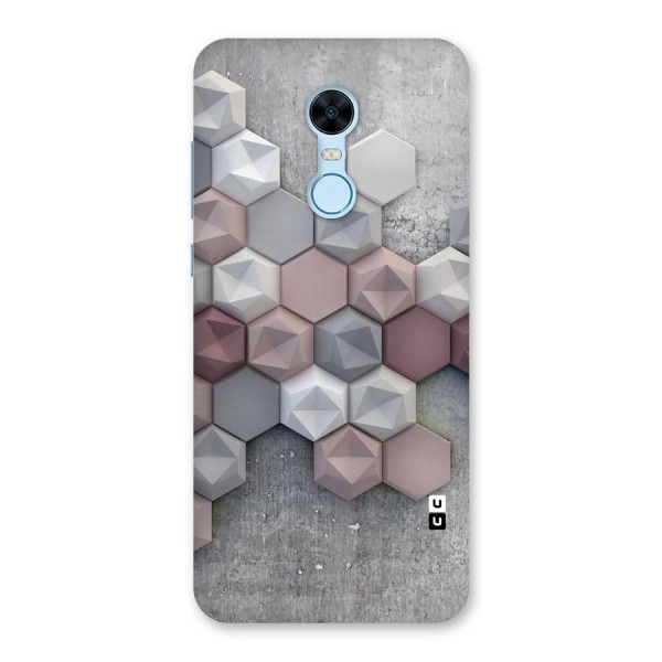 Cute Hexagonal Pattern Back Case for Redmi Note 5