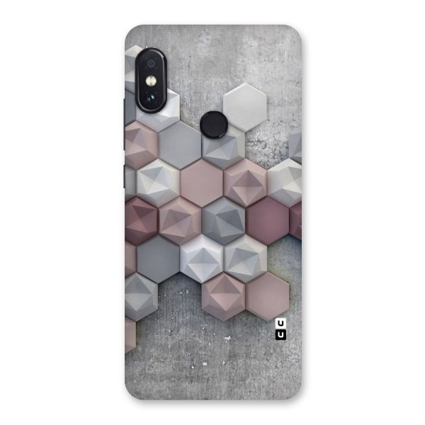 Cute Hexagonal Pattern Back Case for Redmi Note 5 Pro