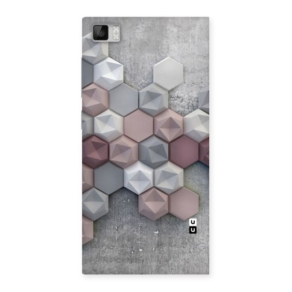 Cute Hexagonal Pattern Back Case for Xiaomi Mi3