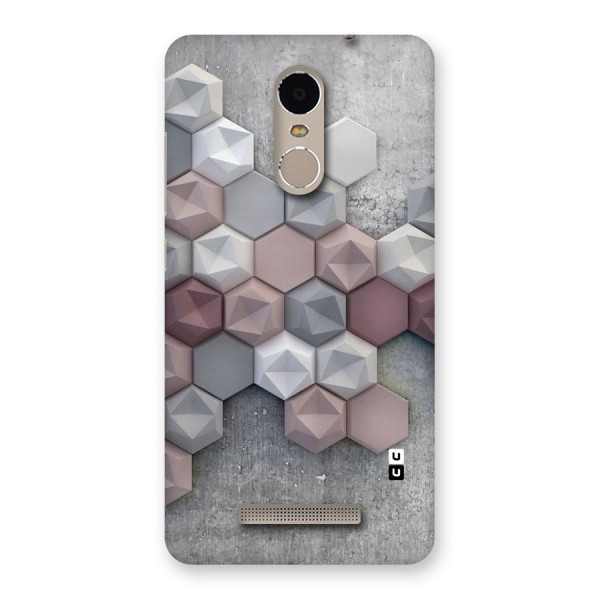 Cute Hexagonal Pattern Back Case for Xiaomi Redmi Note 3