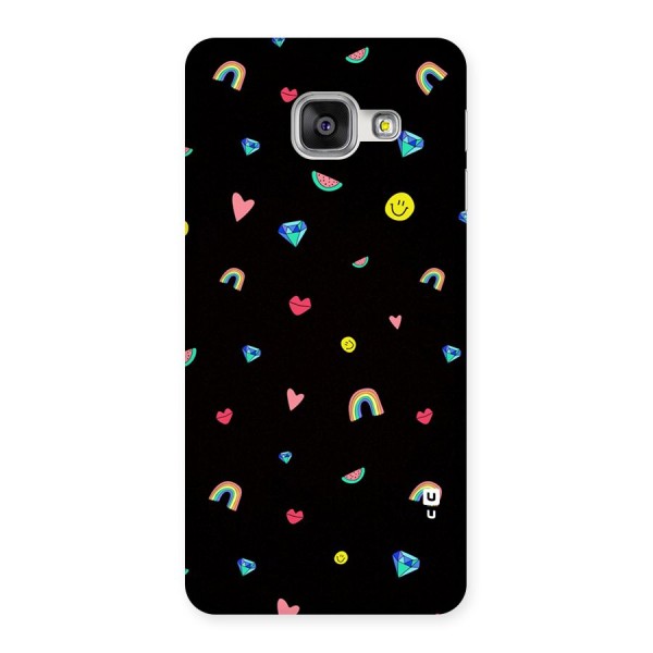 Cute Multicolor Shapes Back Case for Galaxy A3 2016