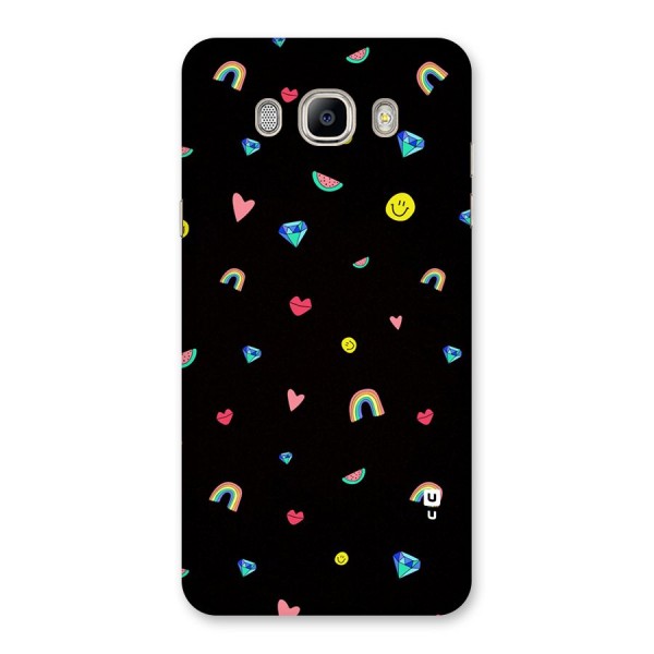 Cute Multicolor Shapes Back Case for Galaxy On8
