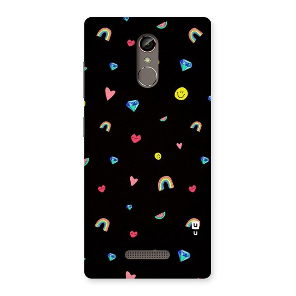 Cute Multicolor Shapes Back Case for Gionee S6s