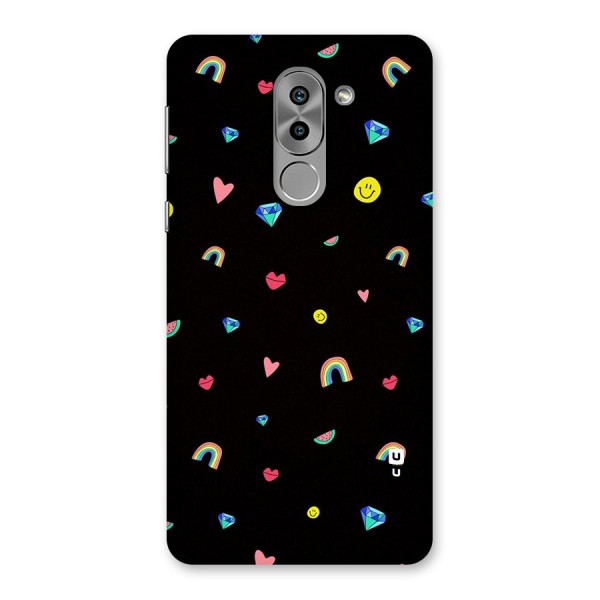 Cute Multicolor Shapes Back Case for Honor 6X