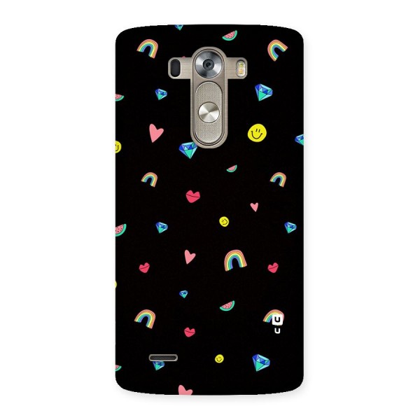 Cute Multicolor Shapes Back Case for LG G3