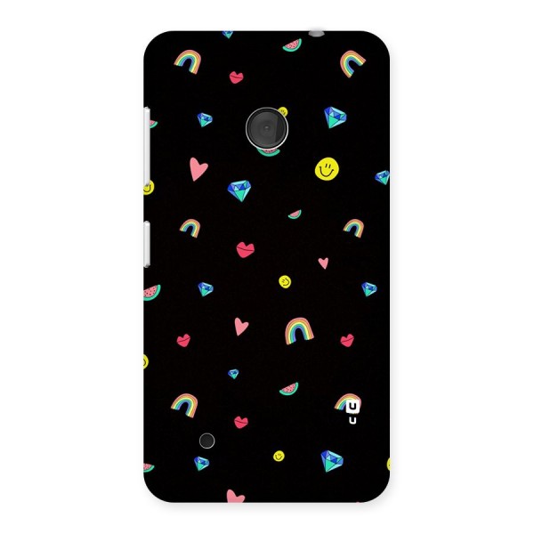 Cute Multicolor Shapes Back Case for Lumia 530