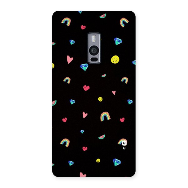 Cute Multicolor Shapes Back Case for OnePlus Two