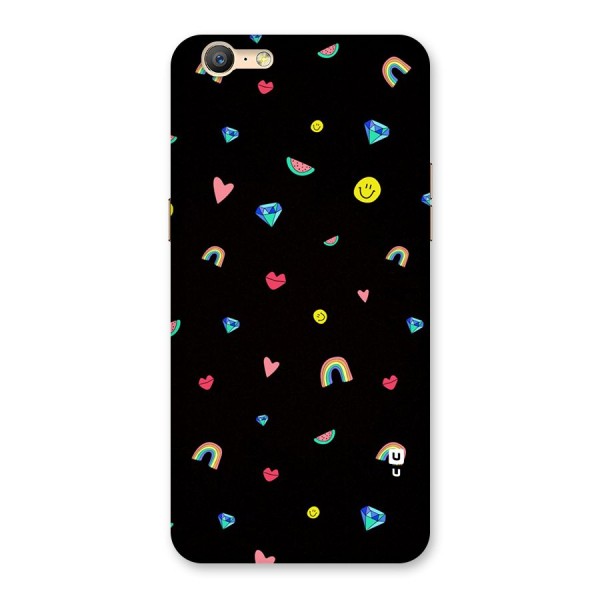 Cute Multicolor Shapes Back Case for Oppo A57