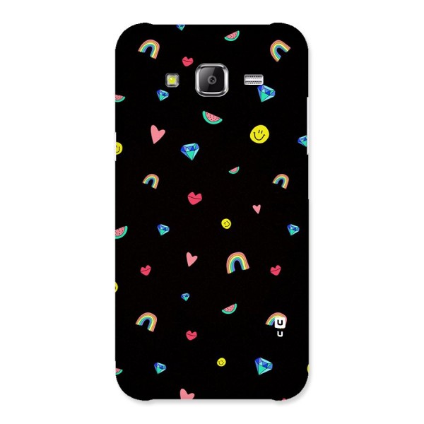 Cute Multicolor Shapes Back Case for Samsung Galaxy J5