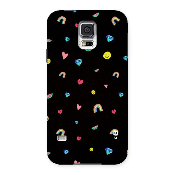 Cute Multicolor Shapes Back Case for Samsung Galaxy S5