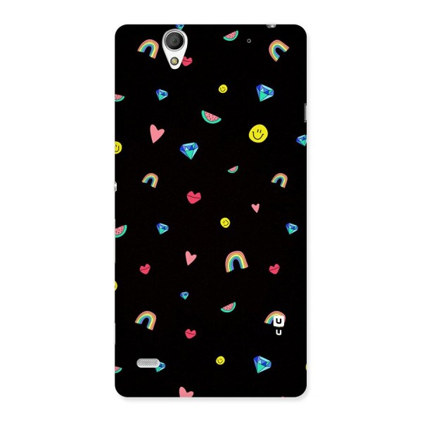 Cute Multicolor Shapes Back Case for Sony Xperia C4