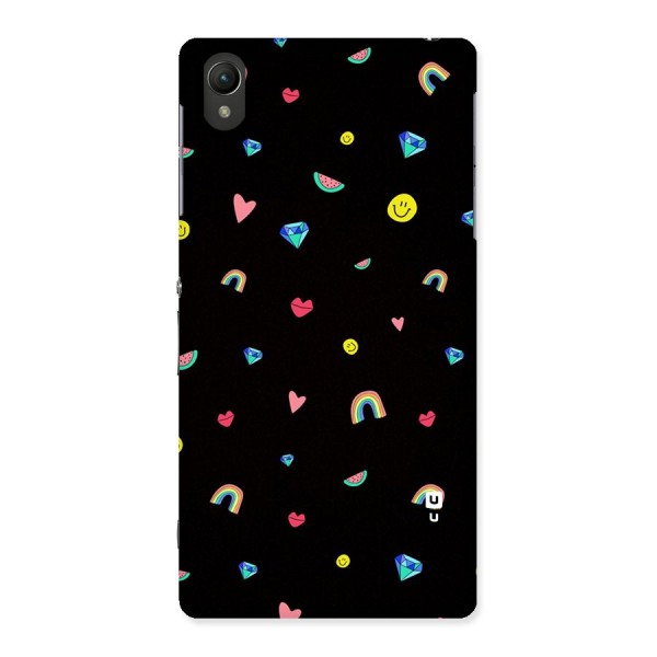 Cute Multicolor Shapes Back Case for Sony Xperia Z2