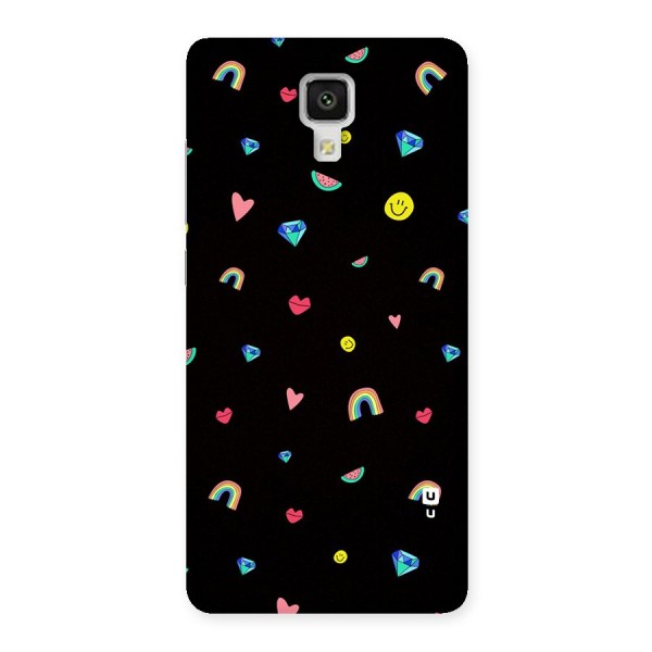 Cute Multicolor Shapes Back Case for Xiaomi Mi 4