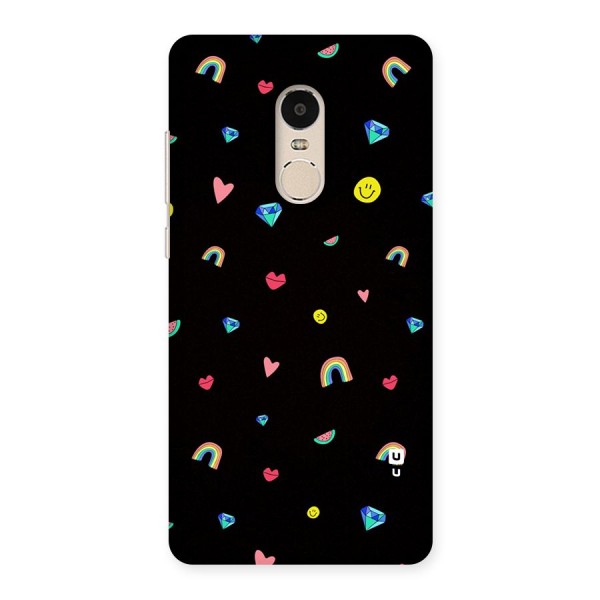 Cute Multicolor Shapes Back Case for Xiaomi Redmi Note 4