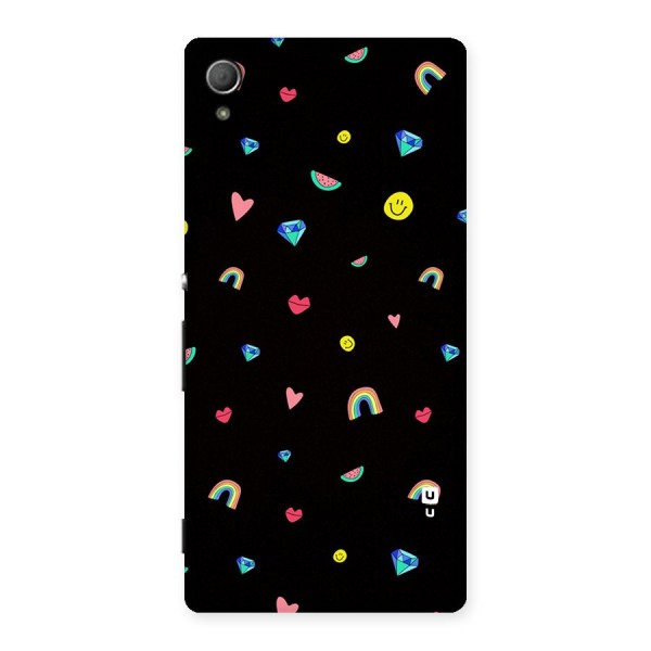 Cute Multicolor Shapes Back Case for Xperia Z4