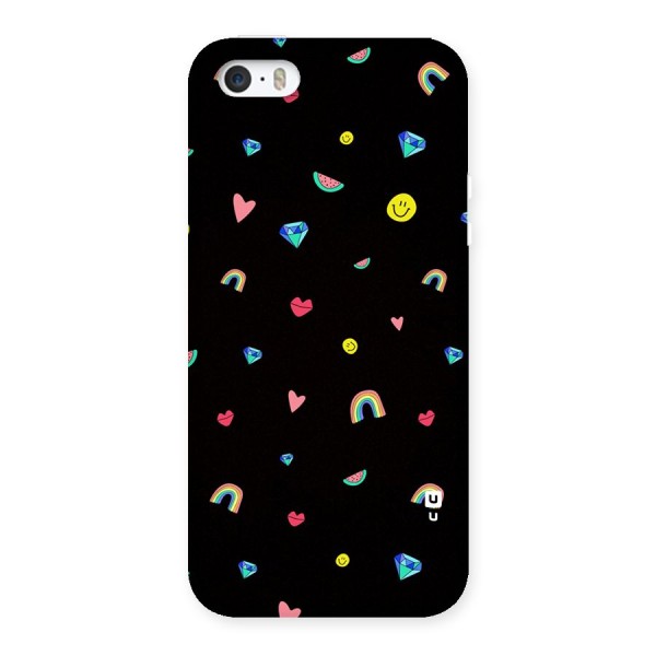 Cute Multicolor Shapes Back Case for iPhone 5 5S