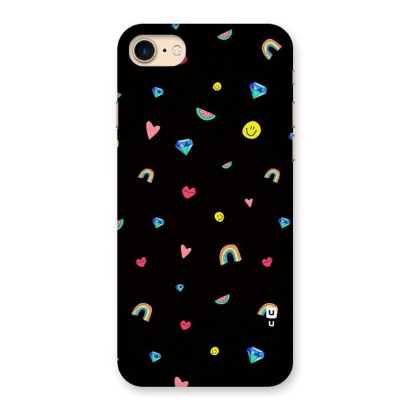 Cute Multicolor Shapes Back Case for iPhone 7