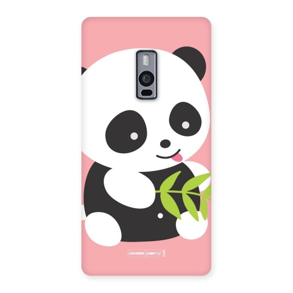 Cute Panda Pink Back Case for OnePlus Two