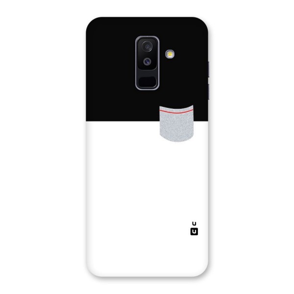 Cute Pocket Simple Back Case for Galaxy A6 Plus