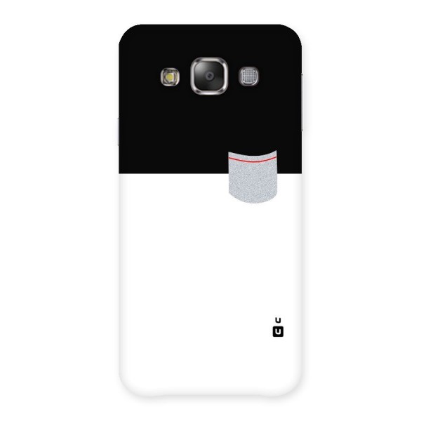 Cute Pocket Simple Back Case for Galaxy E7