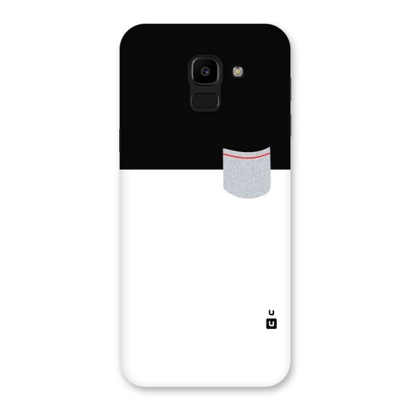 Cute Pocket Simple Back Case for Galaxy J6