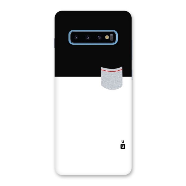 Cute Pocket Simple Back Case for Galaxy S10 Plus