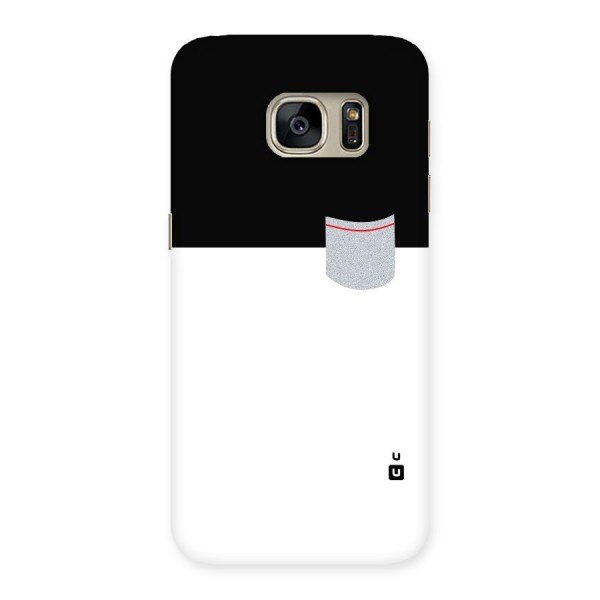 Cute Pocket Simple Back Case for Galaxy S7