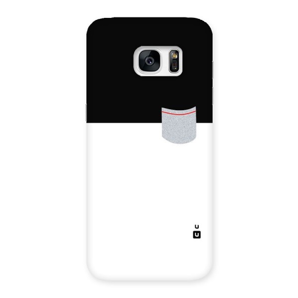 Cute Pocket Simple Back Case for Galaxy S7 Edge