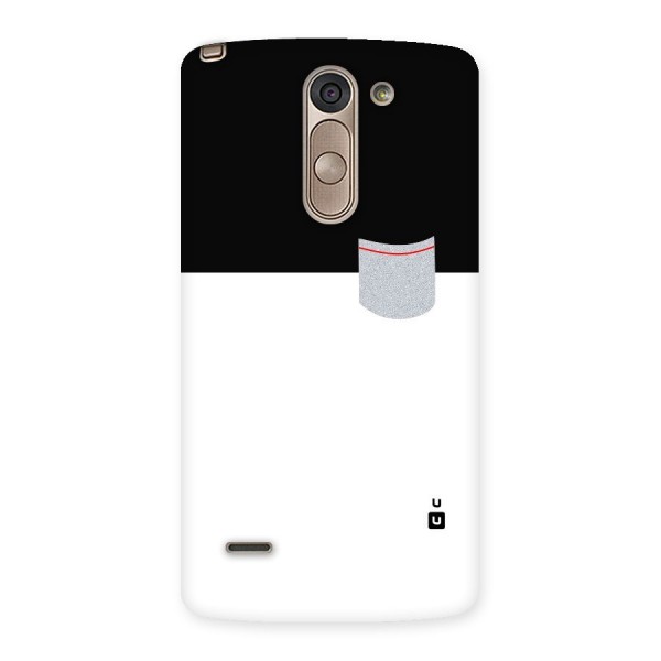 Cute Pocket Simple Back Case for LG G3 Stylus